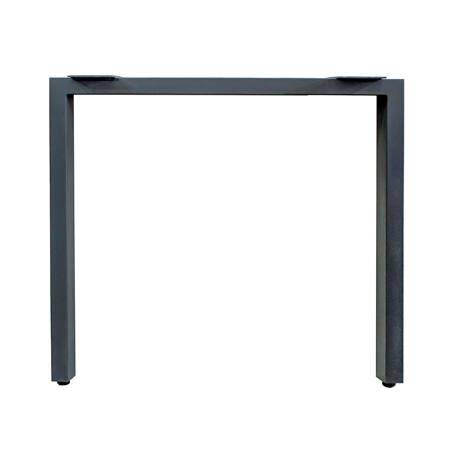 Tischgestell Rechteck aus Stahl 80×72,5 cm Anthrazit RAL 7024